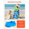 Kids Double-Sided Sand and Water Play Table with 37PCS Accessories